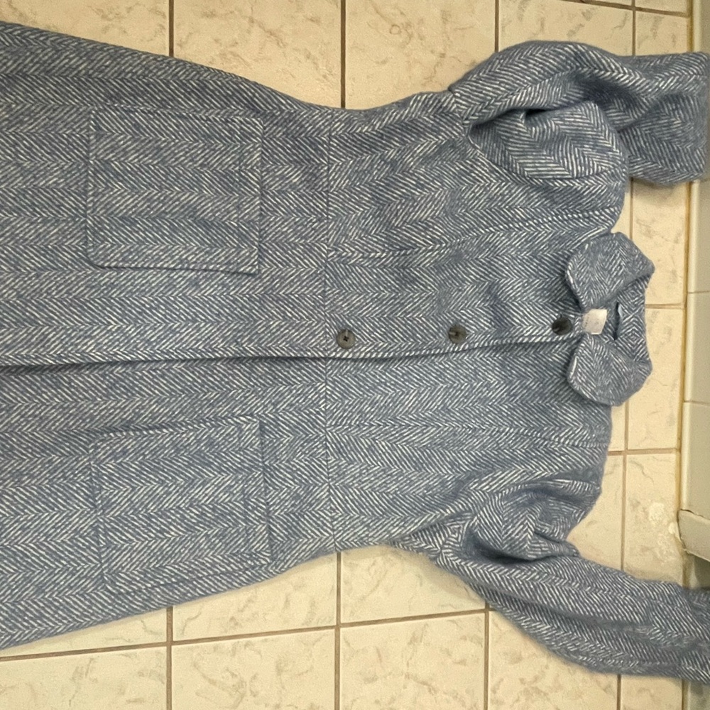 Lauren Conrad Blue and white herringbone pattern, size XXL. Made in Vietnam. - Picture 7 of 7